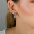 Brinco Perla Cristal Prata Velho | Estela Geromini - comprar online