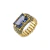 Anel Bellagio Tanzanite Ouro Velho | Estela Geromini