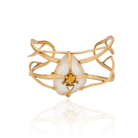 Bracelete Cristais Serenata Al Mare Ouro Velho I Camila Klein - comprar online