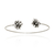 Bracelete Jasmim Essence Prata Velho | Monica Di Creddo