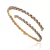 Bracelete Zircônia Ouro Vintage | Monica Di Creddo