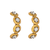 Earcuff Discos Liso Eterna Ouro Vintage | Hector Albertazzi