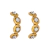 Earcuff Discos Liso Eterna Ouro Vintage | Hector Albertazzi