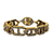 Pulseira Maxi Pavê M H Celebrate Ouro Vintage | Hector Albertazzi
