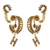 Brinco Front Back Enchant ouro vintage | Hector Albertazzi