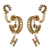 Brinco Front Back Enchant ouro vintage | Hector Albertazzi