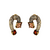 Brinco Front Back Strass Supreme Ouro Vintage | Hector Albertazzi
