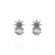 Brinco Infinity Star Limited Edition Cristal Transparente Prata Vintage | Claudia Arbex