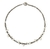 Choker Strass e Pérolas Fascínio Prata Boho | Hector Albertazzi