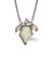 Colar curto Pingente Memories Cristais Transparentes Maggie Prata Velho | Camila Klein