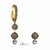 Kit Brincos e Cuff Anita Ouro Vintage | Hector Albertazzi