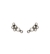 Brinco estilo ear cuff pérola prata Aura | Morena Canela