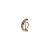 Brinco Piercing Strass - Ouro Vintage - Hector Albertazzi