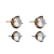 Kit de Brincos Love Ouro vintage | Hector Albertazzi