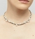 Choker Strass e Pérolas Fascínio Prata Boho | Hector Albertazzi - comprar online