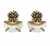 Brinco Front Back (dois em um) Mare Ouro Vintage | Hector Albertazzi