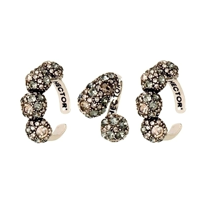 Kit 3 Anéis Alma Prata Boho | Hector Albertazzi