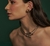 Kit Colares Elsa Ouro Vintage | Monica Di Creddo - comprar online