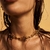 Colar Curto Conceito Flow Ouro Vintage | Monica Di Creddo - comprar online