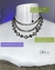 Colar Riviera cristais black diamond prata velho M | Morena Canela na internet