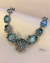 Colar Infinity Star Limited Edition Cristais Azuis Prata Vintage | Claudia Arbex - comprar online