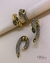 Brinco Safari Strass Style Ouro Vintage | Hector Albertazzi na internet