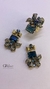 Brinco Pendente Laço Ouro Vintage | Mônica Di Creddo - comprar online