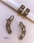 Brinco Ear Cuff Crystal Morganita Rosé Empire Ouro Velho | Estela Geromini na internet