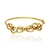 Pulseira Célula Ouro Vintage | Claudia Arbex - comprar online