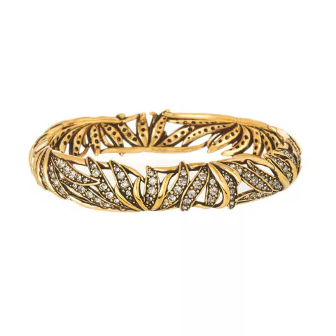 Bracelete Folhagens Ouro Vintage | Hector Albertazzi