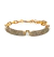 Pulseira Strass Singular Ouro Vintage | Hector Albertazzi