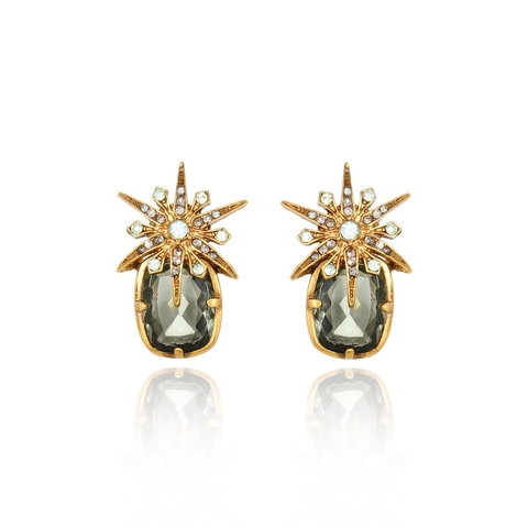 Brinco Infinity Star Ouro Vintage | Claudia Arbex