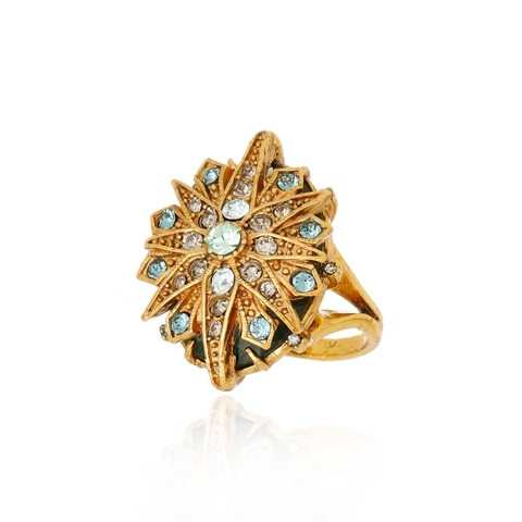Anel Aro Infinity Star Ouro Vintage | Claudia Arbex