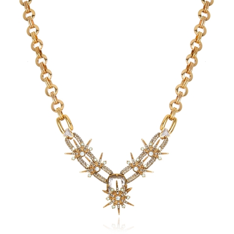 Colar Infinity Star Ouro Vintage | Claudia Arbex