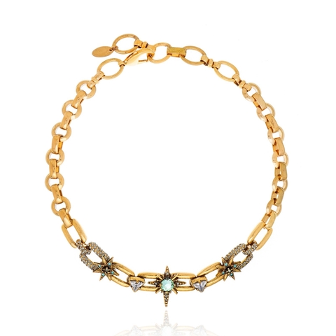 Colar Infinity Star Ouro Vintage | Claudia Arbex