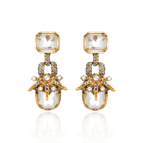 Brinco Infinity Star Ouro Vintage | Claudia Arbex