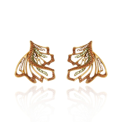 Brinco Le Sirenuse Ouro Vintage | Claudia Arbex