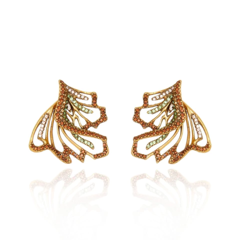 Brinco Le Sirenuse Ouro Vintage | Claudia Arbex