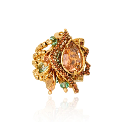 Anel Pendentes Le Sirenuse Ouro Vintage | Claudia Arbex