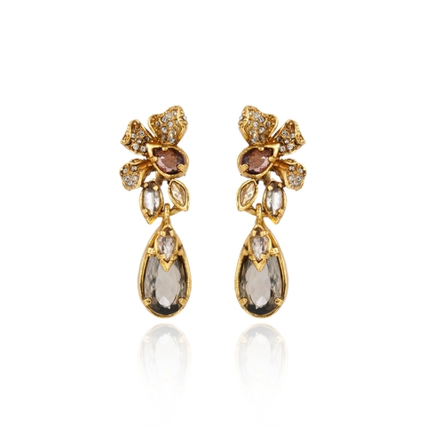 Brinco Astrea Ouro Vintage | Claudia Arbex - comprar online