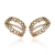 Brinco Ear Hook Rock Lovers Ouro Vintage | Claudia Arbex - comprar online
