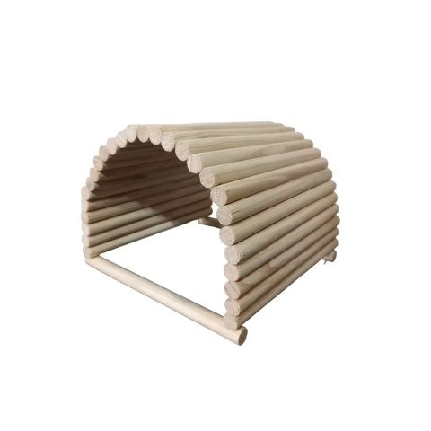 Toca Palito tamanho Grande em Pinus para Roedores