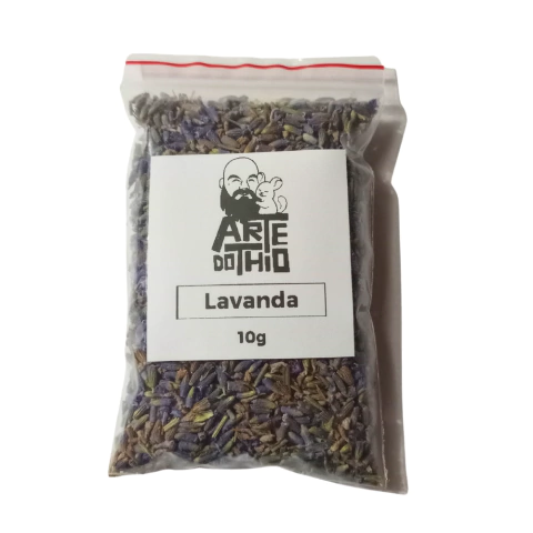 Lavanda Azul Alfazema 10g para Roedores Hamster Topolino Camundongos Gerbis Terrários Enriquecimento Ambiental Pet