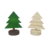 Mini Arvore de Natal em Madeira Pinus para Roedores - Arte do Thio