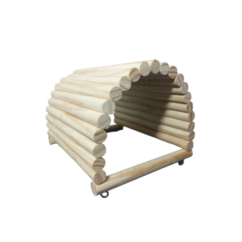 Toca Palito tamanho Médio em Pinus para Roedores