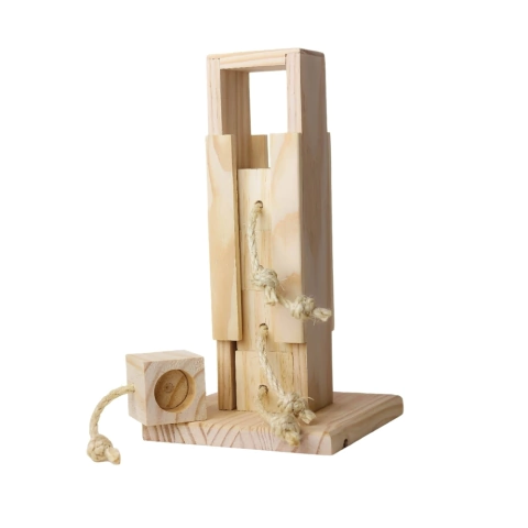 Brinquedo Torre de Cubos Enriquecimento Ambiental para Roedores