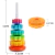 Brinquedo Montessori Torre espiral para encaixe aprendizagem sensorial - Lift Loja Jogos Educativos