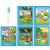 Livro mágico Montessori desenho com água reutilizável - loja online