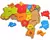 Quebra-cabeça Montessori Mapa do Brasil 38cmx37cm - loja online