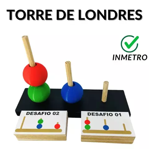 Torre de Londres Jogo Cognitivo Memoria Teste